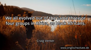 Englisches Zitat von Craig Venter als Bild
