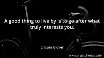 Englisches Zitat von Crispin Glover als Bild