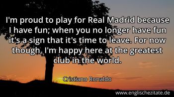 Englisches Zitat von Cristiano Ronaldo als Bild