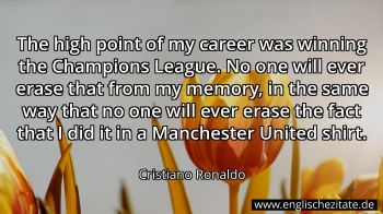 Englisches Zitat von Cristiano Ronaldo als Bild