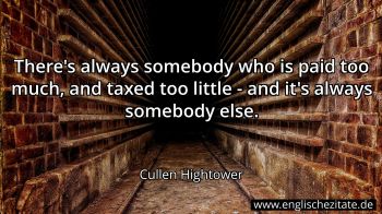 Englisches Zitat von Cullen Hightower als Bild