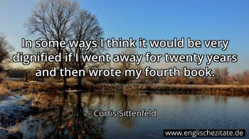 Englisches Zitat von Curtis Sittenfeld als Bild