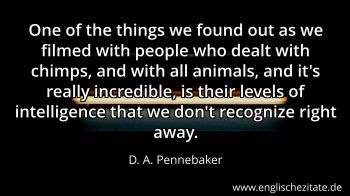 Englisches Zitat von D. A. Pennebaker als Bild