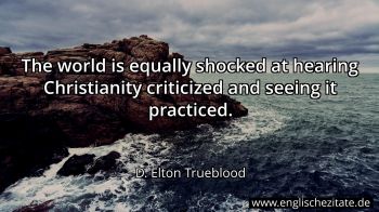 Englisches Zitat von D. Elton Trueblood als Bild