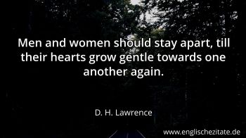 Englisches Zitat von D. H. Lawrence als Bild