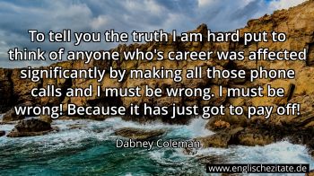 Englisches Zitat von Dabney Coleman als Bild