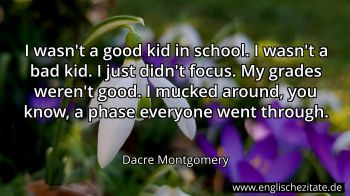 Englisches Zitat von Dacre Montgomery als Bild