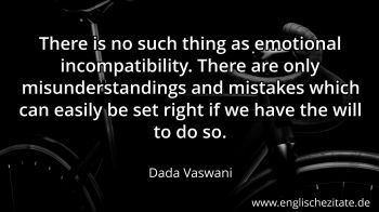 Englisches Zitat von Dada Vaswani als Bild