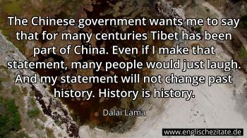 Englisches Zitat von Dalai Lama als Bild