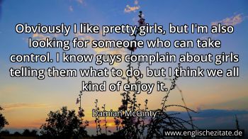 Englisches Zitat von Damian McGinty als Bild