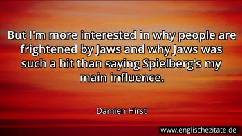 Englisches Zitat von Damien Hirst als Bild