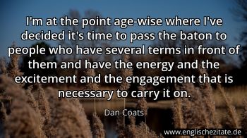 Englisches Zitat von Dan Coats als Bild