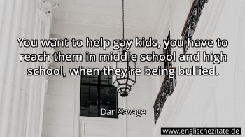 Englisches Zitat von Dan Savage als Bild
