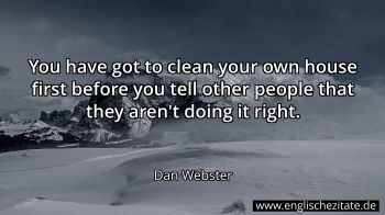 Englisches Zitat von Dan Webster als Bild