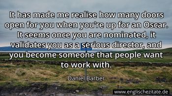 Englisches Zitat von Daniel Barber als Bild