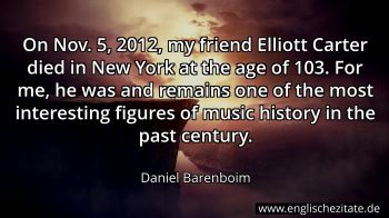 Englisches Zitat von Daniel Barenboim als Bild
