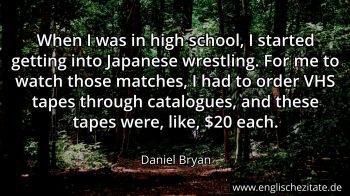 Englisches Zitat von Daniel Bryan als Bild