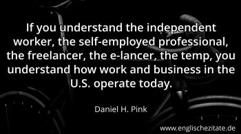 Englisches Zitat von Daniel H. Pink als Bild
