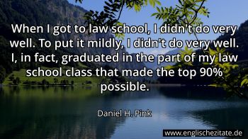 Englisches Zitat von Daniel H. Pink als Bild
