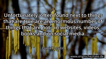 Englisches Zitat von Daniel Levitin als Bild