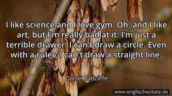 Englisches Zitat von Daniel Radcliffe als Bild