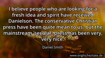 Englisches Zitat von Daniel Smith als Bild