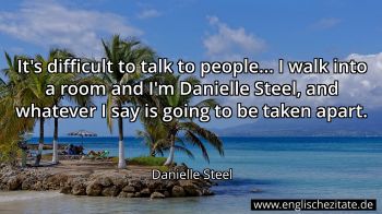 Englisches Zitat von Danielle Steel als Bild