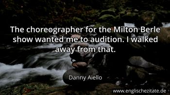 Englisches Zitat von Danny Aiello als Bild