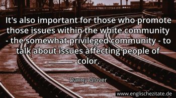 Englisches Zitat von Danny Glover als Bild