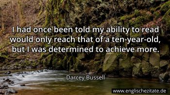 Englisches Zitat von Darcey Bussell als Bild