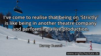 Englisches Zitat von Darcey Bussell als Bild