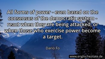 Englisches Zitat von Dario Fo als Bild
