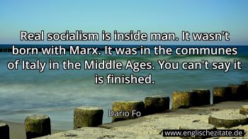 Englisches Zitat von Dario Fo als Bild