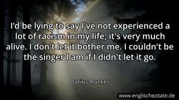 Englisches Zitat von Darius Rucker als Bild