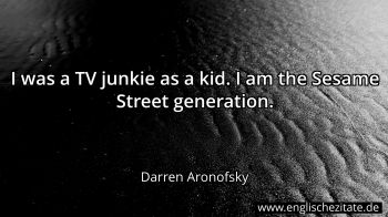Englisches Zitat von Darren Aronofsky als Bild