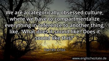 Englisches Zitat von Darren Criss als Bild