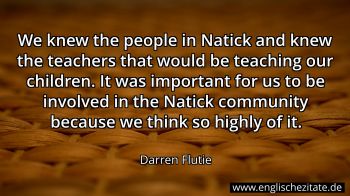 Englisches Zitat von Darren Flutie als Bild