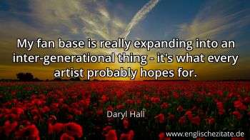 Englisches Zitat von Daryl Hall als Bild