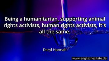 Englisches Zitat von Daryl Hannah als Bild