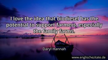 Englisches Zitat von Daryl Hannah als Bild