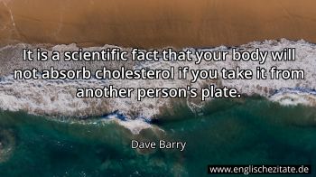 Englisches Zitat von Dave Barry als Bild