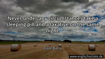 Englisches Zitat von Dave Barry als Bild