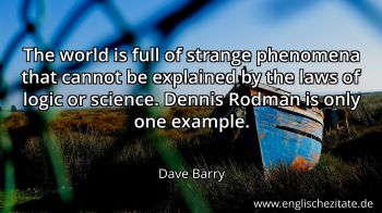 Englisches Zitat von Dave Barry als Bild
