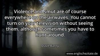 Englisches Zitat von Dave Barry als Bild