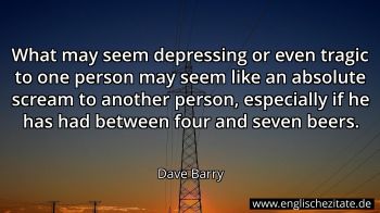 Englisches Zitat von Dave Barry als Bild