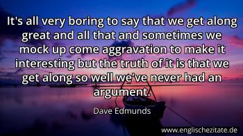 Englisches Zitat von Dave Edmunds als Bild