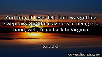 Englisches Zitat von Dave Grohl als Bild