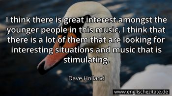 Englisches Zitat von Dave Holland als Bild