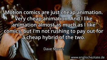 Englisches Zitat von Dave Morris als Bild