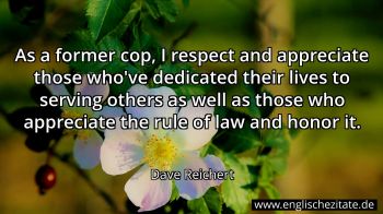 Englisches Zitat von Dave Reichert als Bild